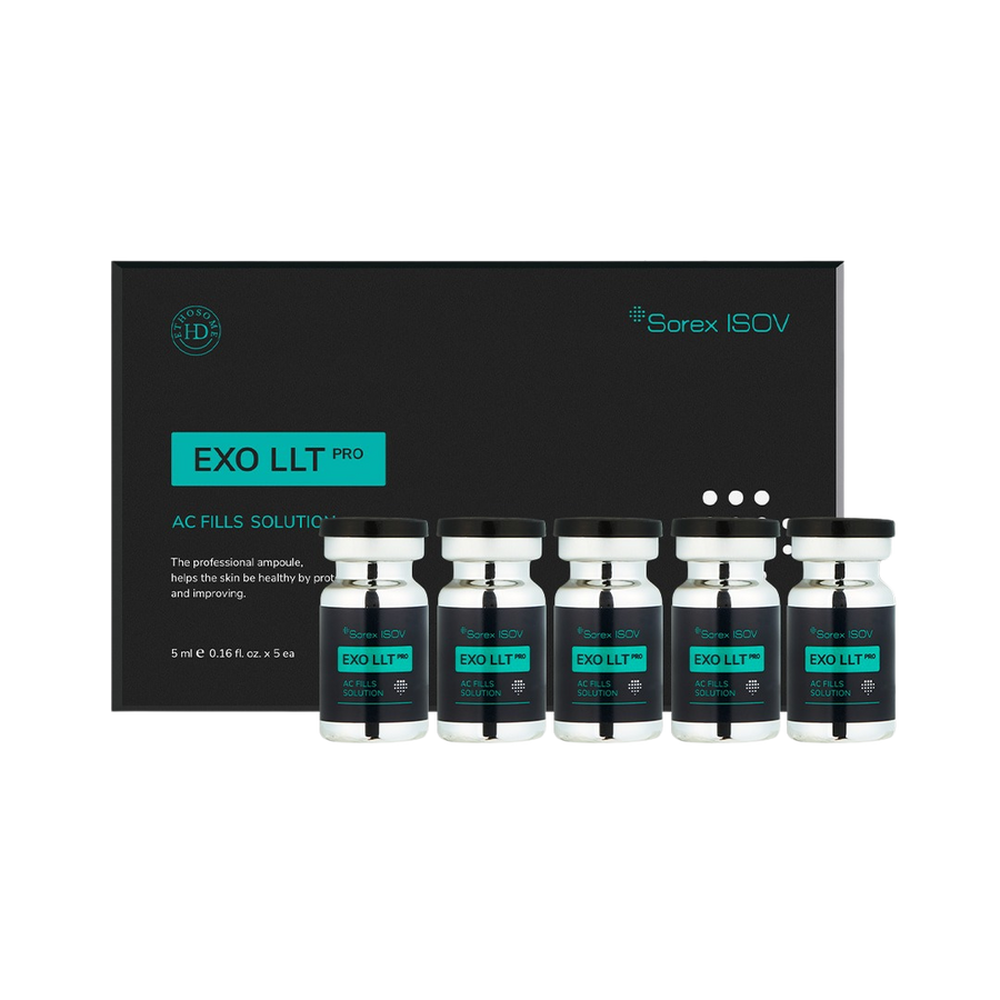 ISOV HD EXO LLT PRO AC Fills Solution Exosomes Gold Acne