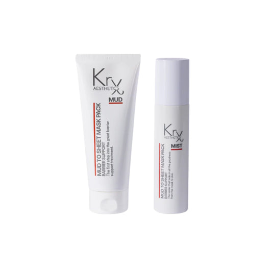 Krx Mud to Sheet Mask Pack, professional Korean skincare at Seoulogy UK