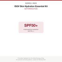 ISOV Skin Hydration Essential Kit key formulation card