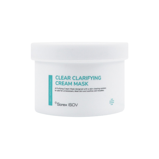 ISOV Clear Clarifying Cream Mask, professional Korean skincare at Seoulogy UK