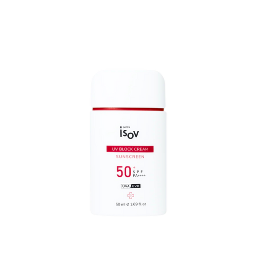ISOV UV Block Cream SPF50+ PA++++, professional Korean skincare at Seoulogy UK