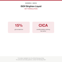 ISOV Brighten Liquid key formulation card
