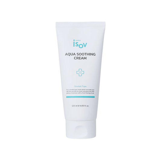 ISOV Aqua Soothing Cream 120ml, professional Korean skincare at Seoulogy UK