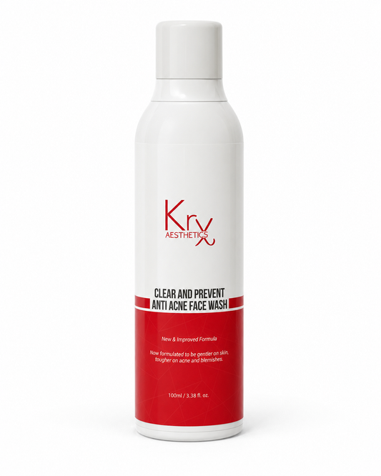 Krx Clear and Prevent Anti Acne Face Wash, professional Korean skincare at Seoulogy UK