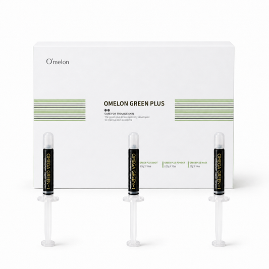 O'melon Omega Green acne treatment ampoule