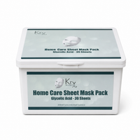 Krx Glycolic Home Care Masks, professional Korean skincare at Seoulogy UK