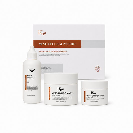 ISOV Meso Peel CL4 Plus Kit, professional Korean skincare at Seoulogy UK