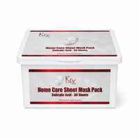 Krx Salicylic Acid Grade Sheet Masks, professional Korean skincare at Seoulogy UK