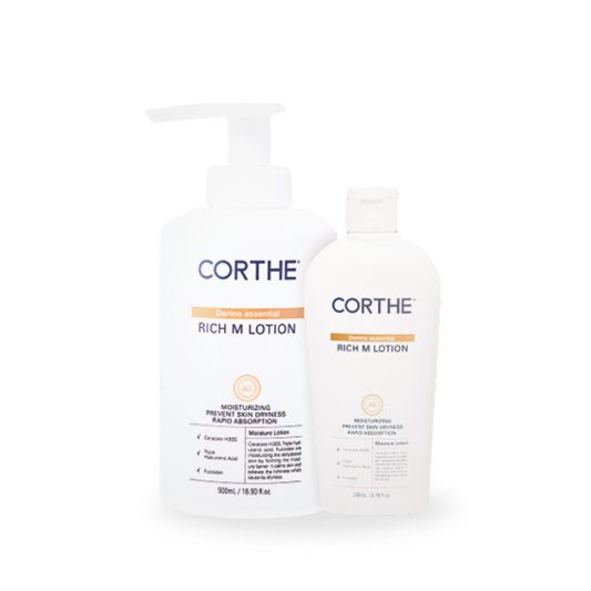 Corthe Rich M Lotion 200, professional Korean skincare at Seoulogy UK