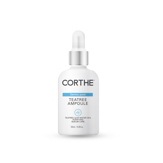 Corthe Tea Tree Ampoule, professional Korean skincare at Seoulogy UK