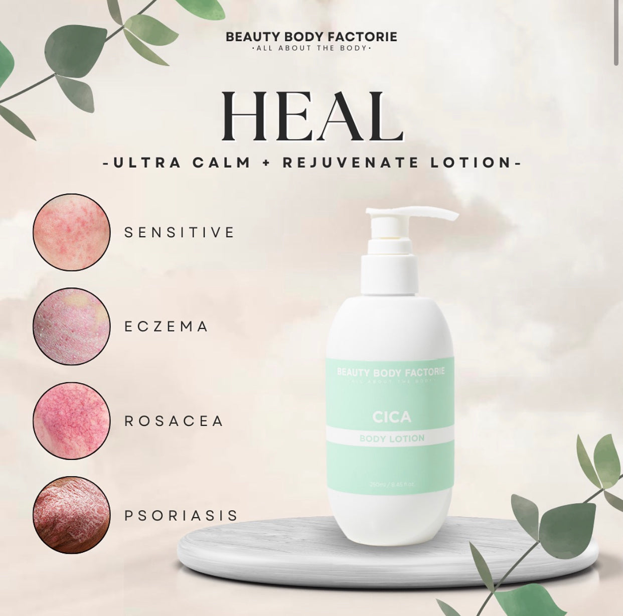 Beauty Body Factory Cica Body Lotion