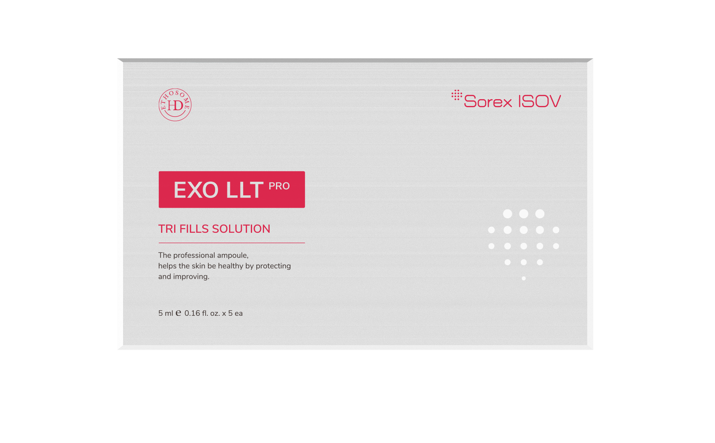 ISOV HD EXO LLT PRO TRI FILLS  Solution Exosomes Gold