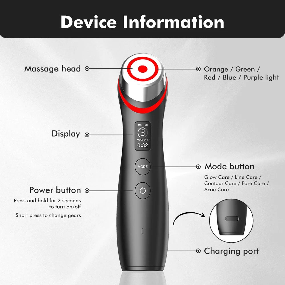 Plasma Luxe Skin Booster Glass skin device