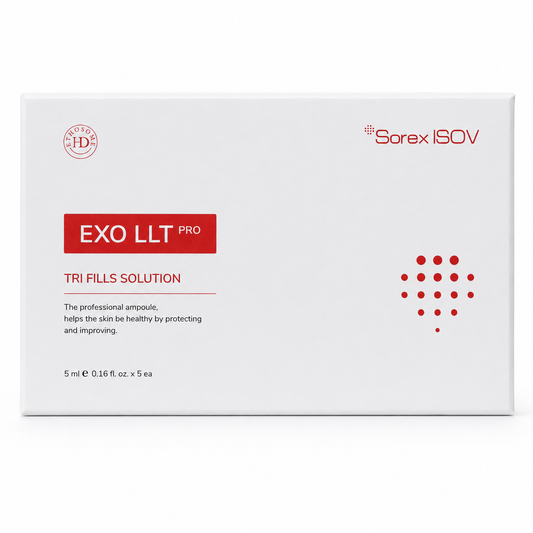 ISOV HD EXO LLT PRO TRI FILLS  Solution Exosomes Gold, professional Korean skincare at Seoulogy UK