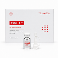 ISOV HD EXO LLT PRO TRI FILLS Solution Exosomes Gold, professional Korean skincare