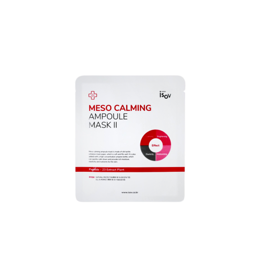ISOV Meso Calming Ampoule Sheet Mask Ⅱ, professional Korean skincare at Seoulogy UK