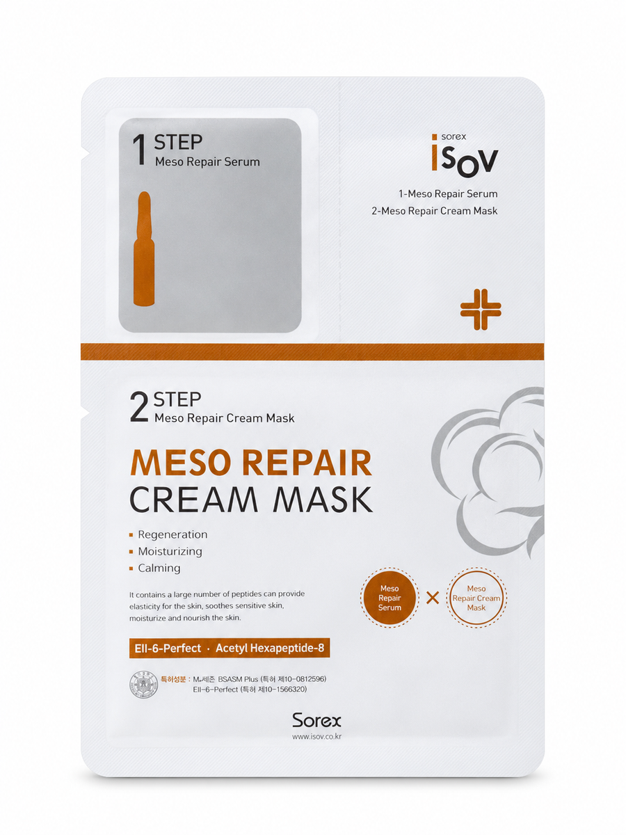 ISOV Meso Repair Cream Sheet Mask-2 STEP
