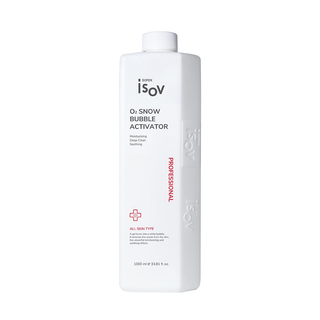 Seoulogy Isov 3D O2 Snow Bubble Activator (Cleanser), professional Korean skincare — view 3