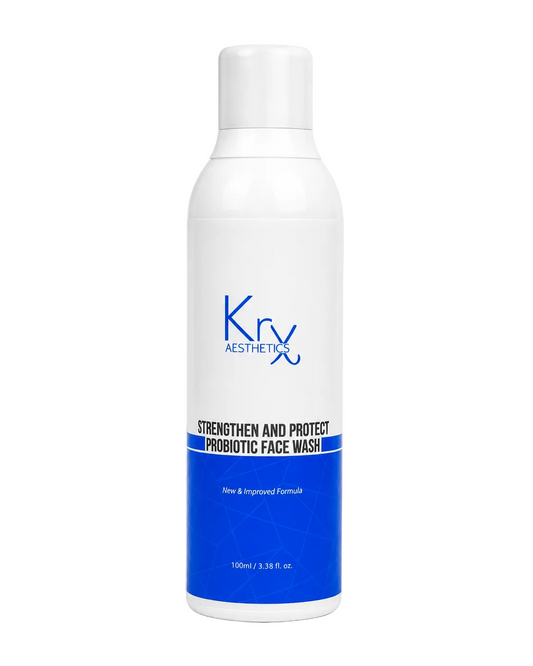 Krx Strengthen And Protect Probiotic Face wash, professional Korean skincare at Seoulogy UK