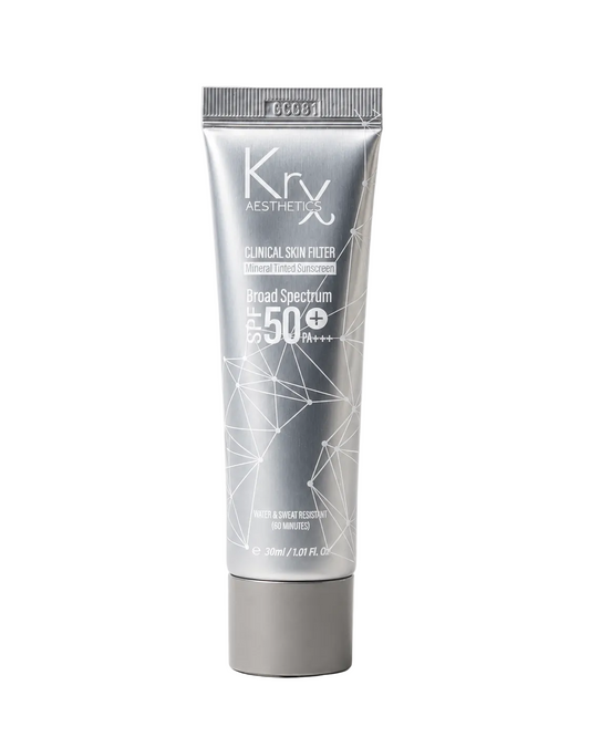 Krx Skin Filter Tinted Sunscreen SPF 50 PA+++, professional Korean skincare at Seoulogy UK