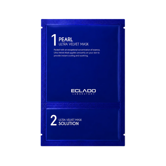 Eclado Ultra Pearl Velvet Mask, professional Korean skincare at Seoulogy UK