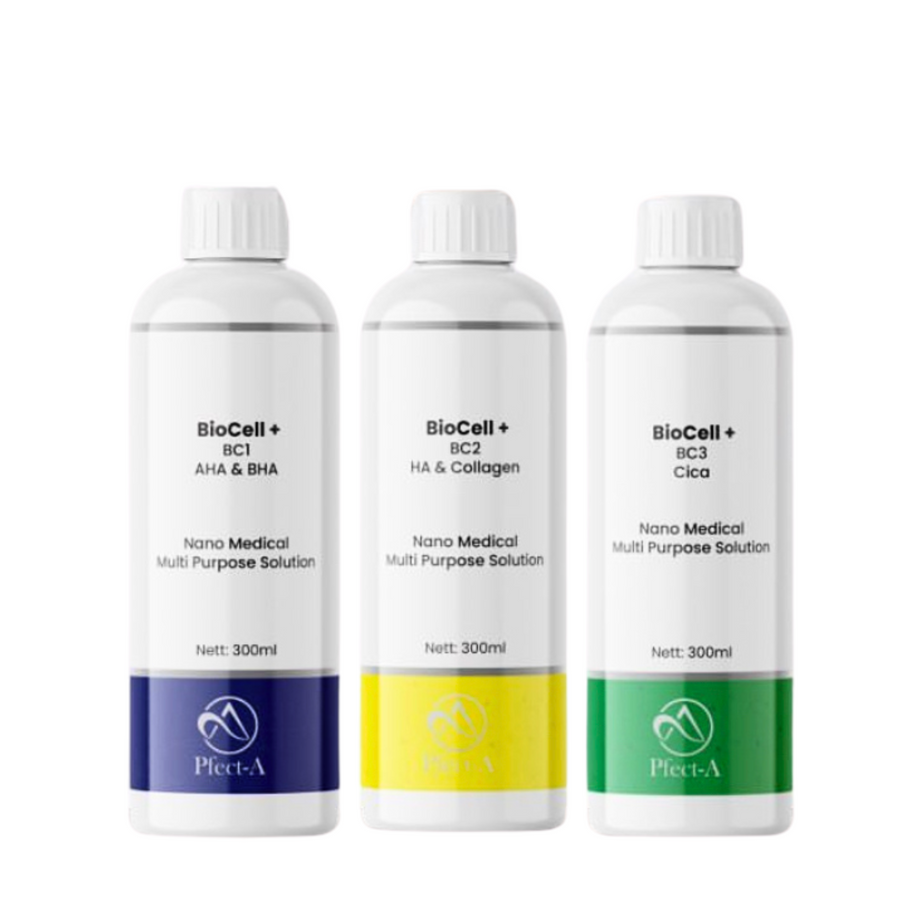 Pfecta Biocell+ Hydradermabrasion Solutions