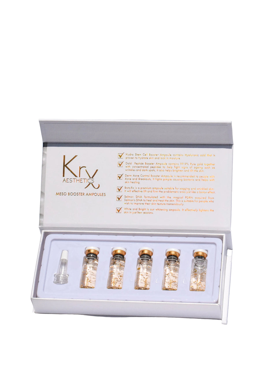Krx Gold Peptide Meso Booster Ampoule