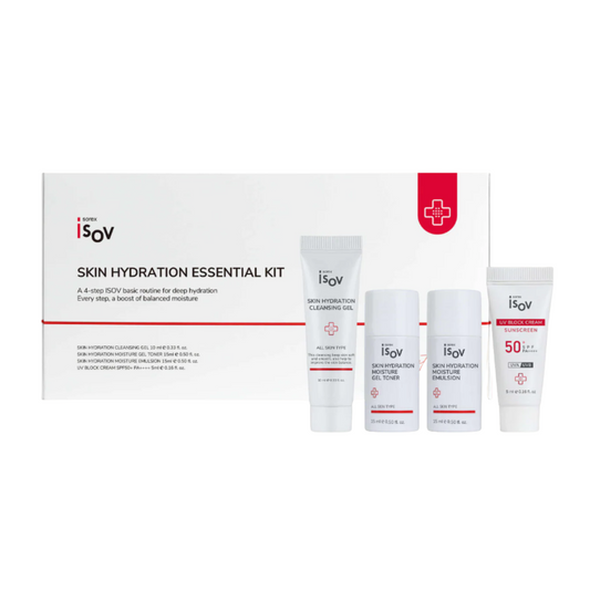ISOV Skin Hydration Essential Kit, professional Korean skincare at Seoulogy UK