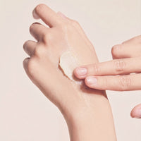 Toning Peel Refiner balm spread on the hand