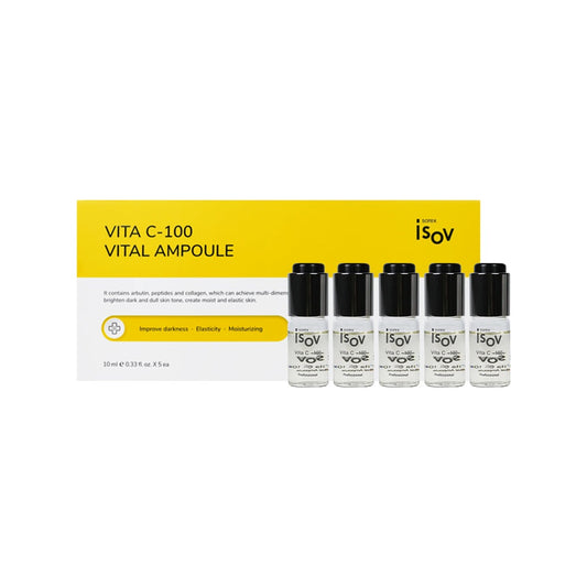 ISOV Vita C-100 Vital Ampoule, professional Korean skincare at Seoulogy UK