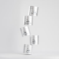 Krx Custo:Med Base Gel jars - floating arrangement